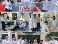 Lapas Kelas III Pagar Alam Gelar Donor Darah Bagi Pegawai Untuk Peringati Hari Bakti Pemasyarakatan ke-60