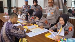 Polresta Bandar Lampung Mulai Verifikasi Berkas Penerimaan Anggota Polri 2024
