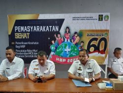 Wujudkan Pemasyarakatan Sehat, Lapas Ciamis Selenggarakan Penyuluhan Kesehatan Sekaligus Kebersihan Lingkungan dan Pemeriksaan Kesehatan Masal