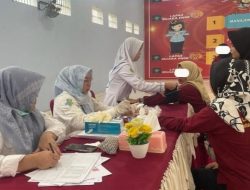 Rangkaian Semarak HBP ke 60, Lapas Muara Enim Gelar Pemeriksaan Kesehatan Kepada Warga Binaan