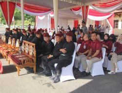 Karutan Kelas I Bandar Lampung Ikuti Upacara Pembukaan Peningkatan FMD Petugas Pemasyarakatan
