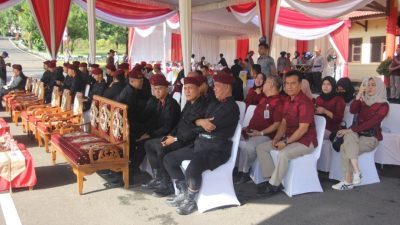 Karutan Kelas I Bandar Lampung Ikuti Upacara Pembukaan Peningkatan FMD Petugas Pemasyarakatan