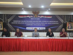 Masa Orientasi Dimulai, Kakanwil Sorta Harapkan CPNS Berkontribusi Positif Bagi Kemenkumham