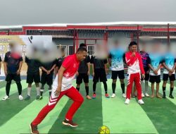 Wujudkan Semangat Olahraga, Karutan Kotabumi Resmi Buka Turnamen Liga Futsal Tahun 2024