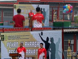 Semarak HBP Ke-60, Rutan Kelas IIB Kotabumi Menggelar Upacara Pembukaan Pekan Olahraga Pemasyarakatan