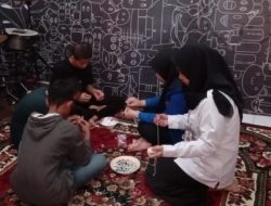 Tingkatkan Kemampuan Motorik, Anak Binaan LPKA Kelas I Palembang Ikuti Pelatihan Pembuatan Tasbih