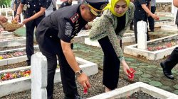 Peringati HBP Ke-60, Lapas Way Kanan Ikuti Upacara Tabur Bunga di Taman Makam Pahlawan