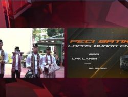 Membanggakan, Peci Batik Hasil Karya Warga Binaan Lapas Muara Enim Tampil Pada Acara Puncak HBP ke-60