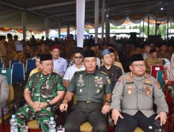 Kasrem 043/Gatam Hadiri Halal Bihalal Bersama Gubernur Lampung