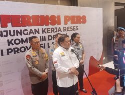 Komisi III DPR RI Apresiasi Langkah Polda Lampung Tekan Angka Kejahatan