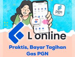 Praktis, Bayar Tagihan Gas PGN Bisa Pakai L-Online Bank Lampung