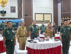 Kasrem 043/Gatam Hadiri Rakornis TMMD Untuk Mantapkan Rencana TMMD di Dua Kabupaten