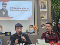 Pastikan Kondusifitas, Kakanwil Lakukan Pengecekan Pengamanan Malam di Lapas Kelas IIB Tanjungpandan