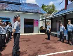 Pimpin Apel Pagi Pegawai, Karutan Instruksikan Jajaran Untuk Perkuat Sinergi