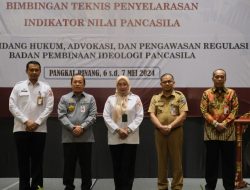 Kakanwil Kemenkumham Babel Hadiri Internalisasi Nilai Pancasila Dalam Pembentukan Peraturan Perundang-Undangan