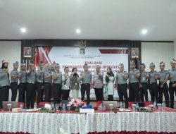Lapas Kelas IIB Tanjungpandan Ikuti Tahapan Desk Evaluasi Pembangunan Zona Integritas Menuju WBK dan WBMM