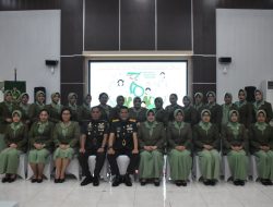 Danrem 043/Gatam Harap Persit Kartika Chandra Kirana Dapat Bantu Atasi Kesulitan Serta Tingkatkan Kesejahteraan Anggota dan Masyarakat