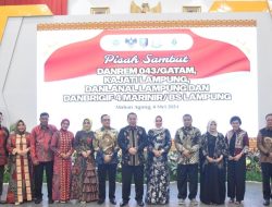 Pisah Sambut Danrem 043/Gatam Bersama Gubernur Dan Forkopimda Provinsi Lampung