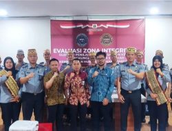 Menuju WBK, Rutan Kelas IIB Kotabumi Ikuti Desk Evaluasi Oleh TPI Inspektorat Jenderal Kemenkumham