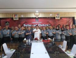 Rutan Kelas I Bandar Lampung Mengikuti Penguatan Dirpamintel Ditjenpas di Kanwil Kemenkumham Lampung