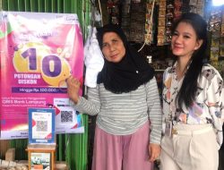 Program Manjau Pasar Bank Lampung Hadir di Pasar Panjang