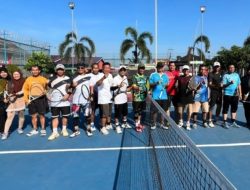 Jaga Kesehatan Tubuh, Lapas Muara Enim Gelar Pertandingan Persahabatan Bersama Rindam II/Swj PTBA dan Club Serasan