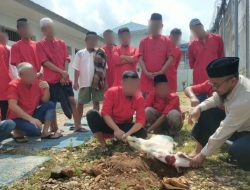 Tatacara Penyembelihan Kurban Menjadi Tema Pengajian Bagi WBP Rutan Kotabumi