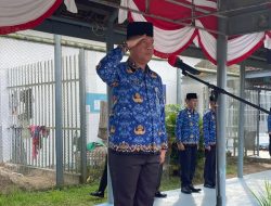 Kepala Lapas Kelas IIB Tanjungpandan Pimpin Upacara Memperingati Harkitnas ke-116