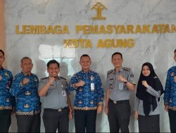 Tingkatkan Kualitas Pelayanan, Lapas Kotaagung Terima Monev SPKP-SPAK Kabid HAM Kanwil Kemenkumham Lampung