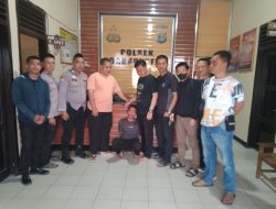 Bhabinkamtibmas Bripka Leonardo Bersama Petugas LPKA Bandar Lampung Berhasil Tangkap Napi Kabur