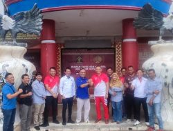 Karutan Kotabumi Terima Audiensi Ketua PWI Lampura Beserta Jajaran