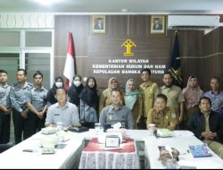 Kanwil Kemenkumham Babel Harmonisasikan Tiga Rancangan Peraturan Daerah Bangka Barat