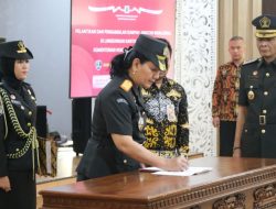 Kakanwil Sorta Lantik dan Mengambil Sumpah Jabatan Manajerial di Lingkungan Kemenkumham Lampung