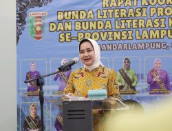 Bunda Literasi Provinsi Lampung Buka Rakor Bunda Literasi Provinsi Lampung dan Bunda Literasi Kabupaten/Kota Tahun 2024