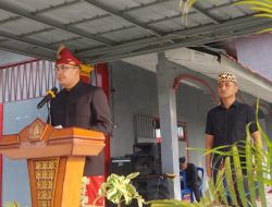Kalapas Narkotika Bandar Lampung Pimpin Upacara Hari Lahir Pancasila Dengan Menggunakan Baju Adat Nusantara