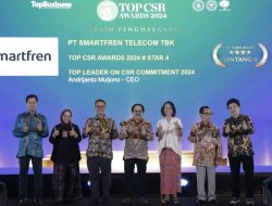 Smartfren Berhasil Meraih TOP CSR Awards 2024 Lewat Pemberdayaan Digital Berbasis Komunitas