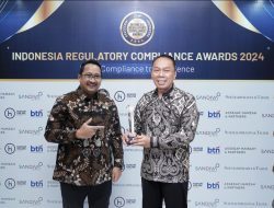 Jasa Raharja Sabet Penghargaan Bergengsi dari Indonesia Regulatory Compliance Award 2024
