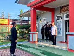Monitoring Perkembangan Pembangunan Zona Integritas Menuju WBK, Kadivpas Kusnali Pimpin Apel Jajaran Rutan I Bandar Lampung