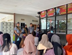 Bebas Peredaran Uang, Rutan Kelas I Bandar Lampung Gelar Sosialisasi Pelayanan Gratis dan Pengarahan Kepada Pengunjung Keluarga WBP