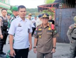 Sinergitas APH, Lapas Muara Enim Tergabung Dalam Tim Yustisi penertiban pelanggaran Perda dan Perkada