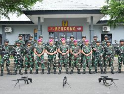 Rupanpur Yonif 7 Marinir di Berangkatkan Dalam Rangka Lattap Rupanpur 2024