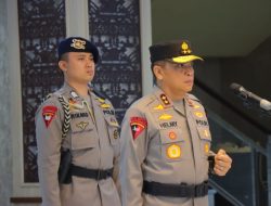 Kapolda Lampung Pimpin Upacara Pemuliaan Nilai-Nilai Tri Brata Sambut Hari Bhayangkara Ke-78