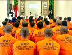 Warga Binaan Lapas Kelas IIB Tanjungpandan Ikuti Penyuluhan dan Skrining HiV/AIDS