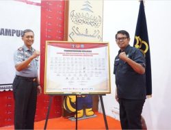 Lapas Kalianda Deklarasikan Bersinar Bersama BNN dan Kanwil Kemenkumham Lampung