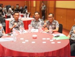 Sinergitas Penegak Hukum, Lapas Muara Enim Ikuti Rapat Koordinasi Forum Dilkumjakpol dan BNN