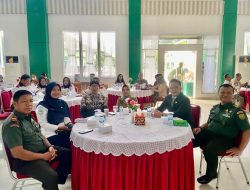 Korem 043/Gatam Gelar Komponen Masyarakat Dengan Aparat Pemerintah Wujud Kesamaan Pandang Dalam Menyikapi Berbagai Permasalahan
