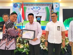 Kepala Lapas Kelas IIB Tanjungpandan Terima Penghargaan Atas Kinerja dan Sinergi P4GN Bersama BNNK Belitung
