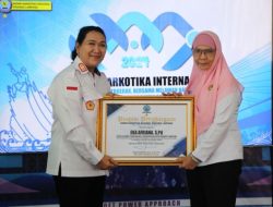 Sinergi Melawan Narkoba Bersama BNNP Lampung, Kakanwil Sorta Hadiri Puncak Peringatan HANI 2024 