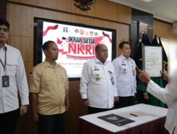 Napiter Lapas Kelas I Semarang Melakukan Ikrar Setia Kepada NKRI