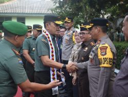 Kunjungi Kodim 0424/TGM, Danrem 043/Gatam Sampaikan Babinsa Ujung Tombak Satuan